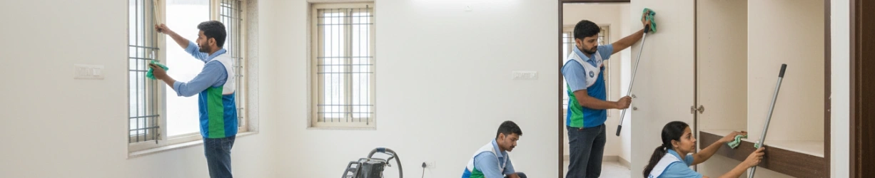 1 BHK Deep Unfurnished Cleaning