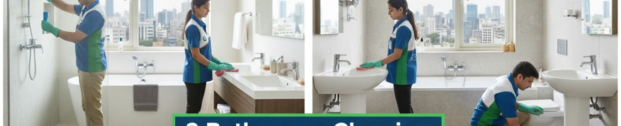 2 Bathrooms Cleaning