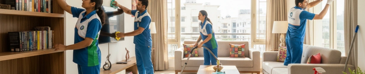 3 BHK Deep Furnished Home Cleaning