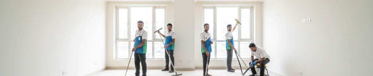 4 BHK Deep Unfurnished Cleaning