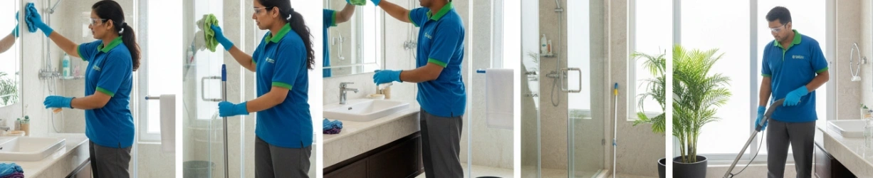 5 Bathrooms Cleaning