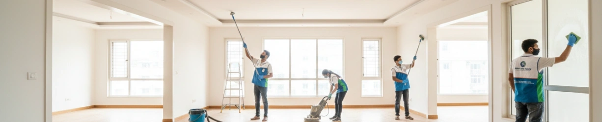 5 BHK Deep Unfurnished Cleaning