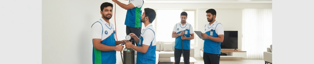 AC Gas Leak Fix & Refill