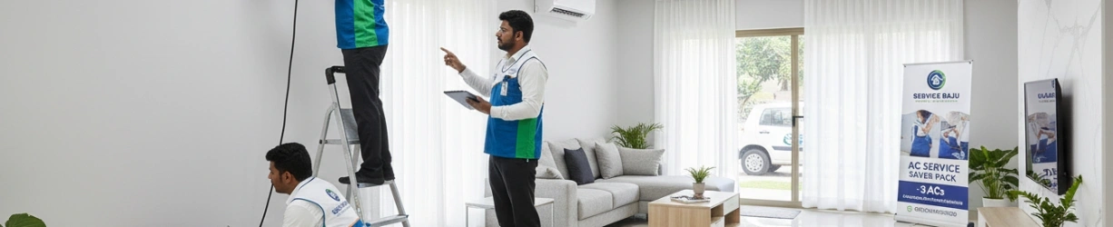 AC Service Saver Pack – 3 ACs