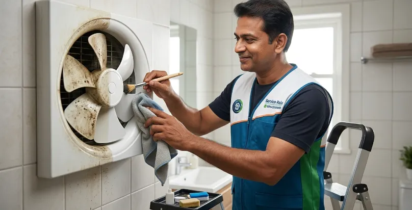 Bathroom Exhaust Fan Cleaning