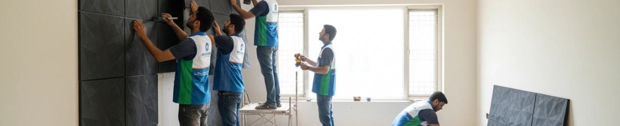 Charcoal Wall Panels