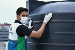 Overhead Tank Install