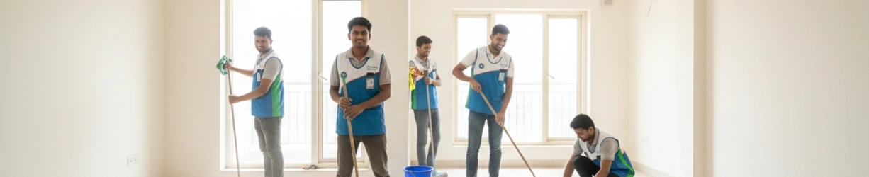 Unfurnished Living Room Cleaning